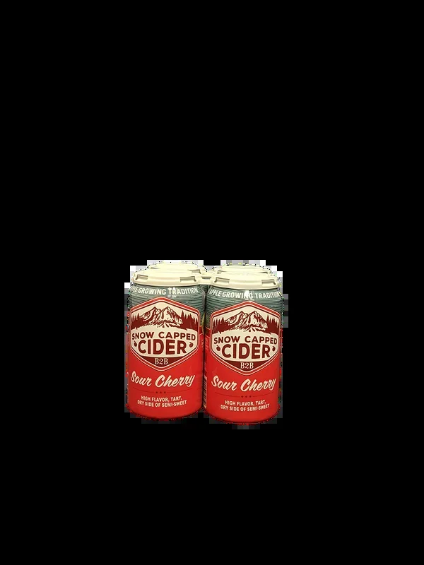 Snow Capped Sour Cherry Cider 4 Pack Cans
