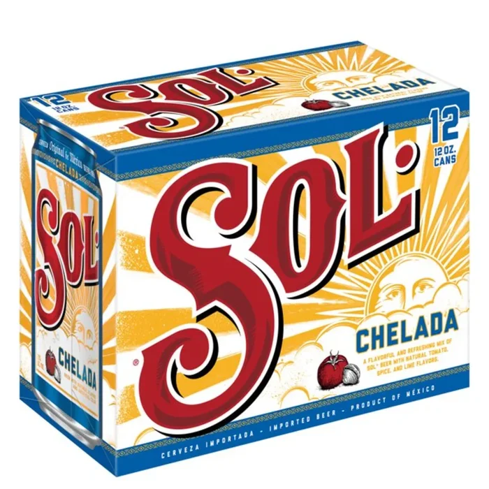 Sol Chelada 12pk Can 12oz