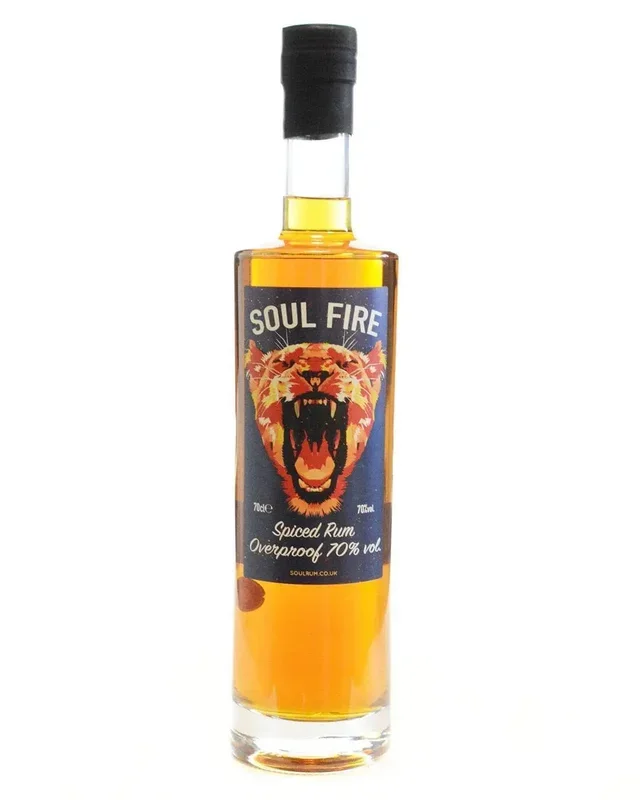 Soul Fire Overproof Spiced Rum, 70 cl