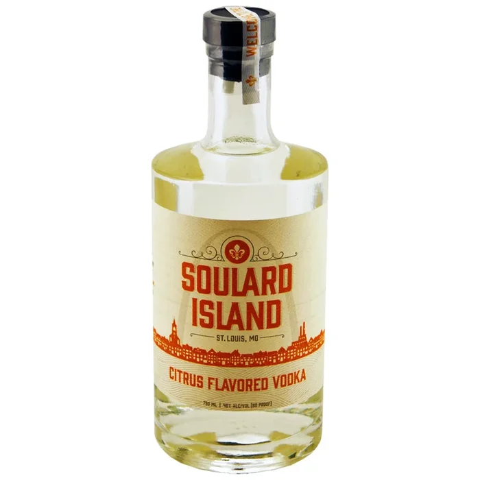 Soulard Island Citrus Flavored Vodka