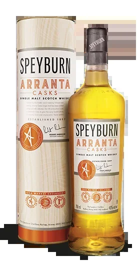 SPEYBURN SCOTCH SINGLE MALT ARRANTA CASKS 92PF 750ML