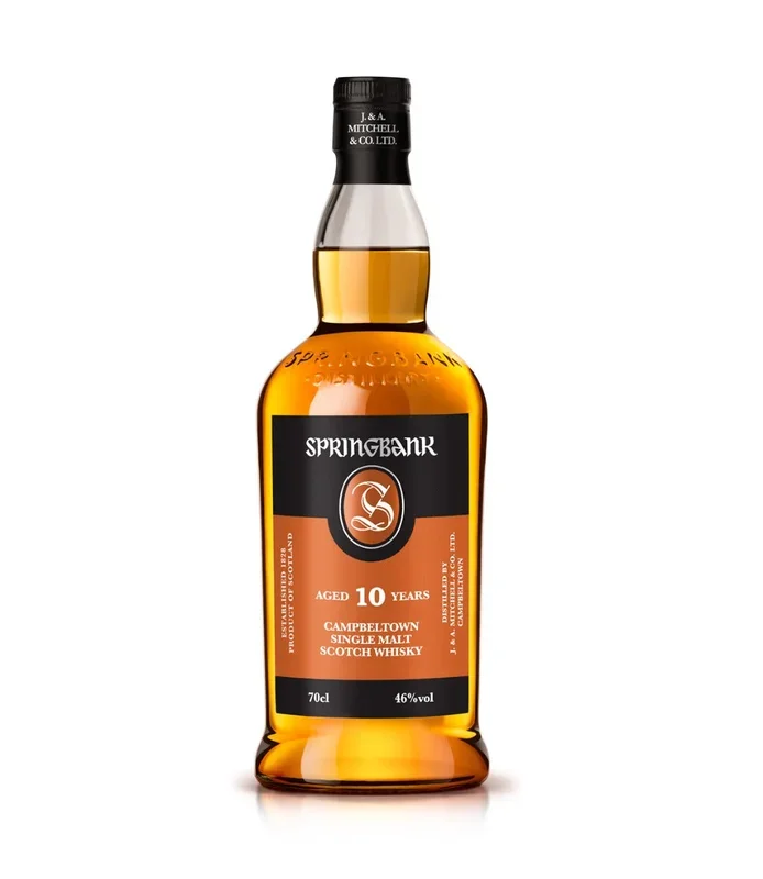 SPRINGBANK SCOTCH SINGLE MALT LOCAL BARLEY CAMPBELTOWN 10YR 750ML