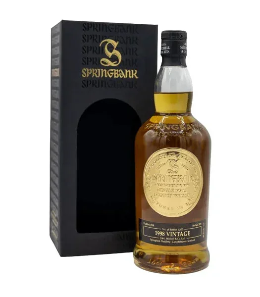 SPRINGBANK SCOTCH SINGLE MALT VINTAGE 1998 CAMPBELTOWN 700ML