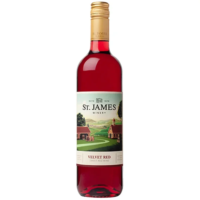 St. James Velvet Red