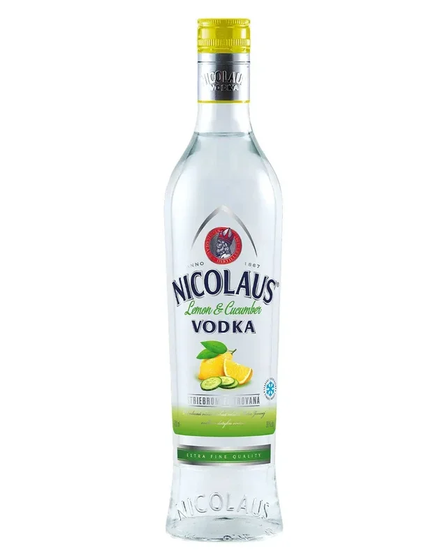 St. Nicolaus Silver Filtered Lemon & Cucumber Flavoured Vodka, 70 cl