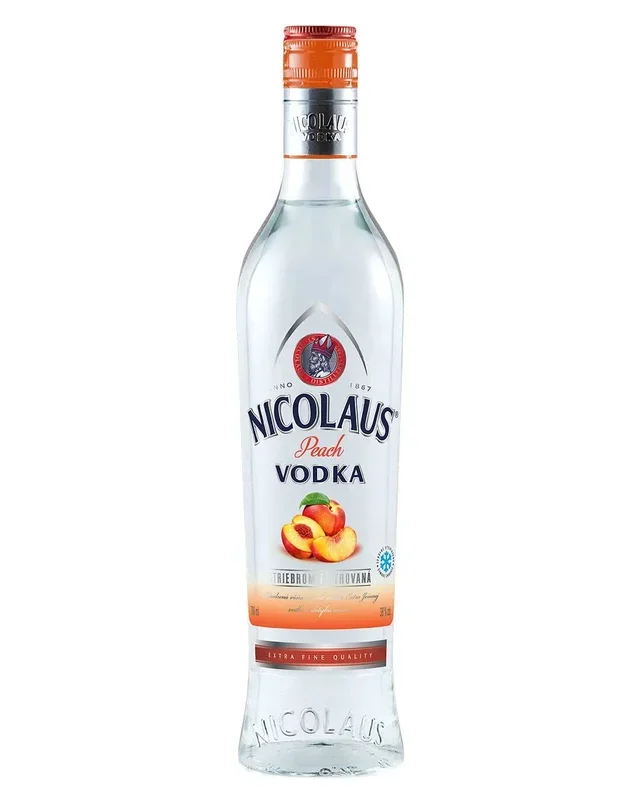 St. Nicolaus Silver Filtered Peach Flavoured Vodka, 70 cl