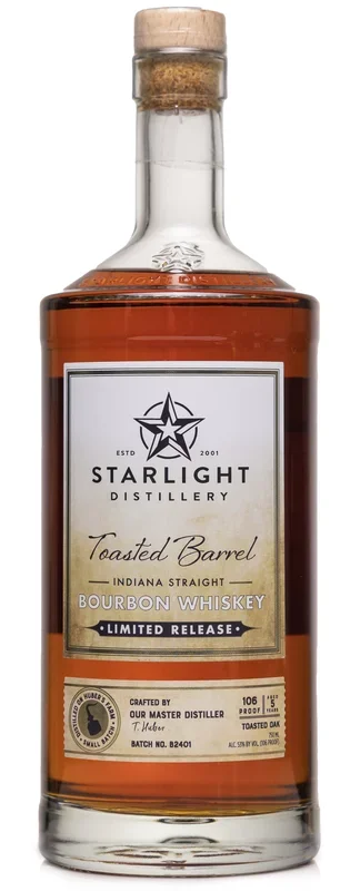 STARLIGHT BOURBON TOASTED BARREL LIMITED RELEASE INDIANA 5YR 750ML