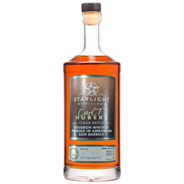 Starlight Distillery Carl T. Huber’s Cigar Batch Bourbon