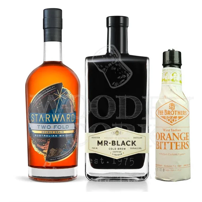Starward Two Fold, Mr. Black Cold Brew & Fee Brothers Orange Bitters Cocktail Bundle