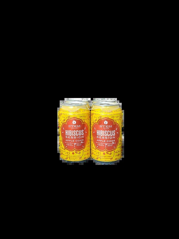 Stem Hibiscus Session Cider 4 Pack Cans
