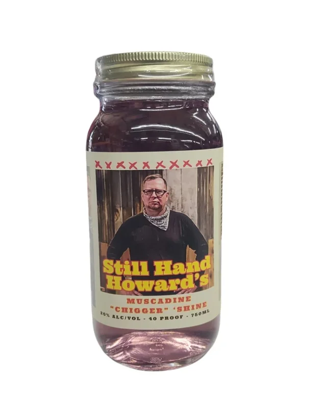Still Hand Howard’s Muscadine ‘Chigger’ Shine Moonshine 750ml