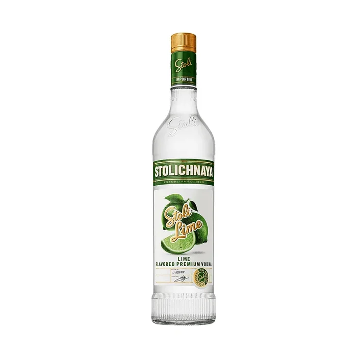 Stolichnaya Stoli Lime Flavored Vodka (Liter)