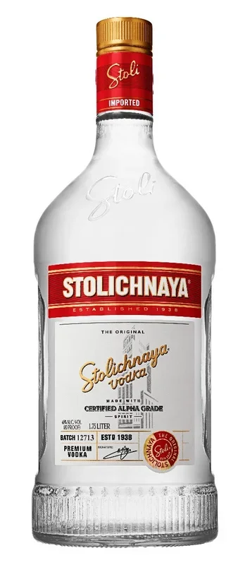 STOLICHNAYA VODKA PREMIUM 1.75LI