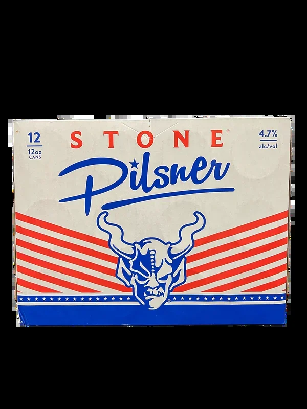 Stone Pilsner 12 Pack Cans