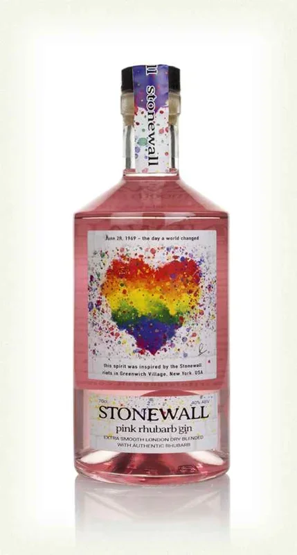 Stonewall Pink Rhubarb Flavoured Gin | 700ML