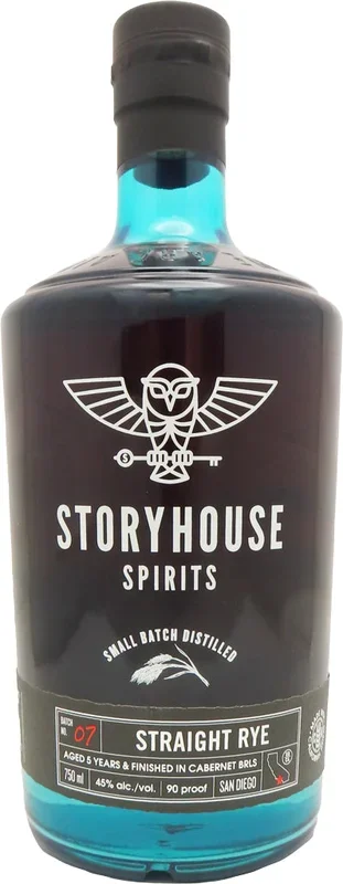 Storyhouse Spirits Straight Rye Whiskey 750ml
