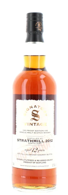 Strathmill 12 Year Old 2012 100 Proof #36 – 70cl 57.1%