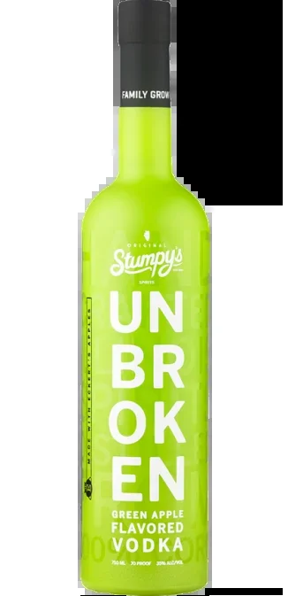 STUMPYS UNBROKEN VODKA GREEN APPLE ILLINOIS 750ML