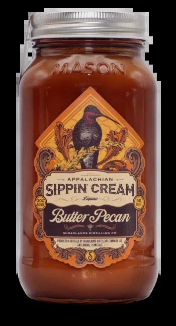 SUGARLANDS SHINE MOONSHINE SIPPING CREAM BUTTER PECAN TENNESSEE 750ML