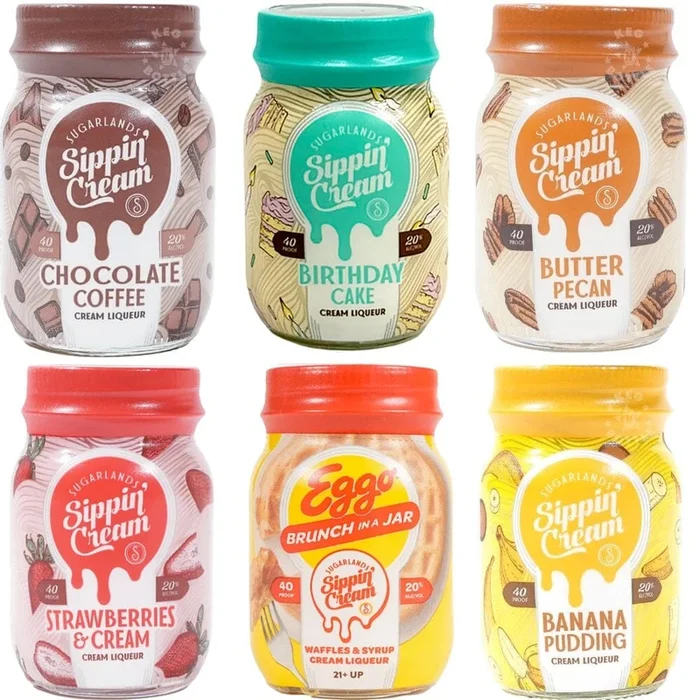 Sugarlands Sippin’ Cream 50ml Variety 6 Pack