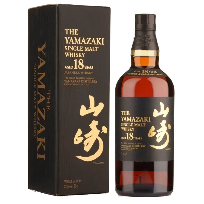 Suntory Yamazaki 18 Year Old Single Malt Japanese Whisky
