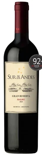 Sur de Los Andes Malbec Gran Reserva 2020 750ML