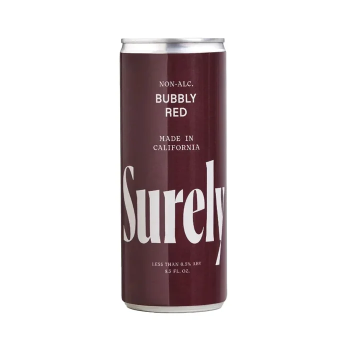 Surely Bubbly Red (4-Pack) – Non Alcoholic Sparkling Red Wine