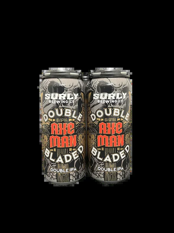 Surly Double Bladed Axe Man DIPA 4 Pack Cans