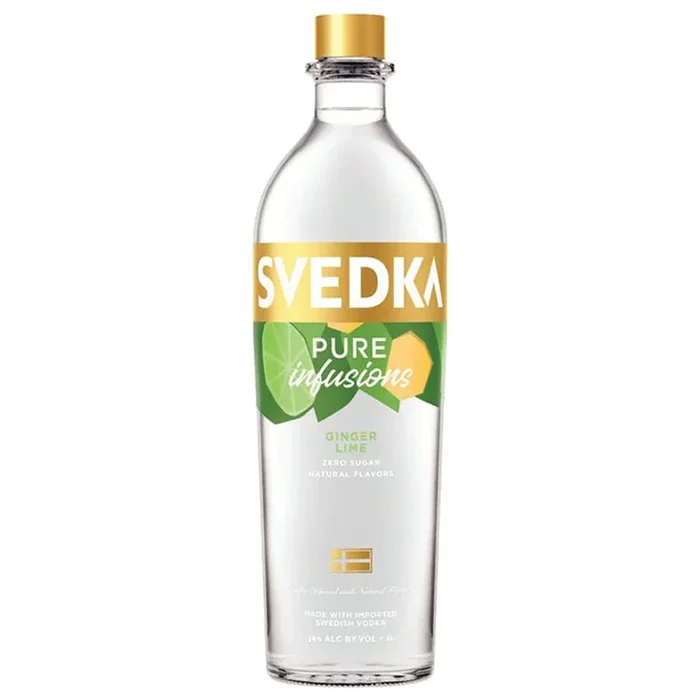 Svedka Pure Infusions Ginger Lime Vodka – 1 Liter