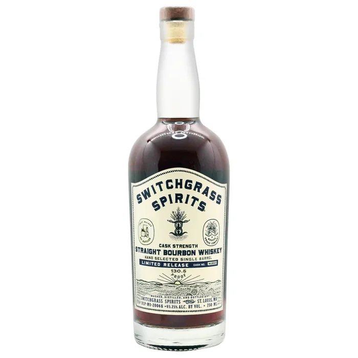 Switchgrass Cask Strength Single Barrel Bourbon