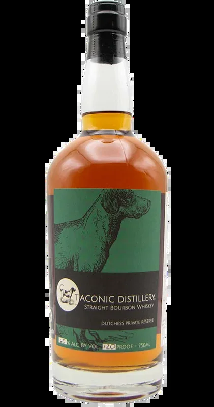 TACONIC DISTILLERY BOURBON WHISKEY STRAIGHT DUTCHESS PRIVATE RESERVE NEW YORK 750ML