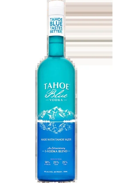 TAHOE BLUE VODKA CALIFORNIA 750ML