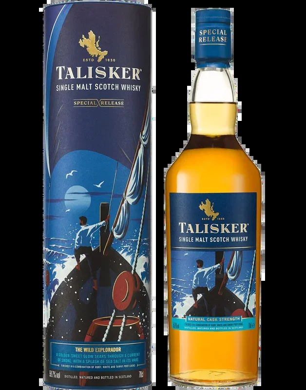TALISKER SCOTCH SINGLE MALT THE WILD EXPLORADOR 2023 EDITION 11YR 750ML