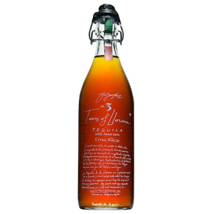 Tears of Llorona No. 3 Extra Añejo Tequila – Signed by German Gonzalez