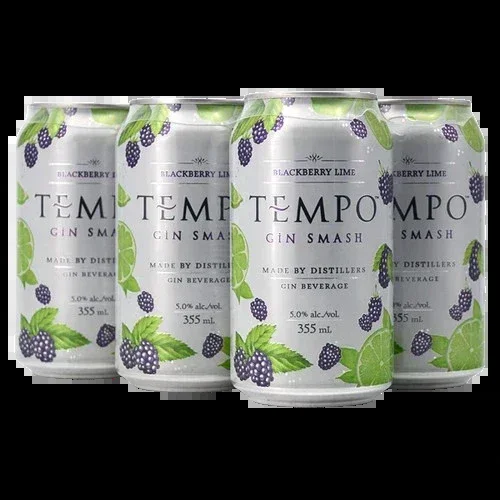 Tempo Gin Soda Lime 6 Cans