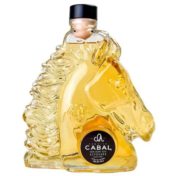 Tequila Cabal Reposado Limited Edition Horse Head Bottle