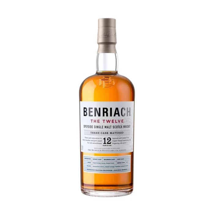 The BenRiach Twelve 12 Year Old Single Malt Scotch Whiskey