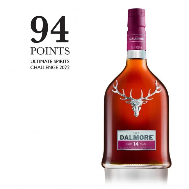 The Dalmore 14 Year Old Highland Single Malt Scotch – 750ml