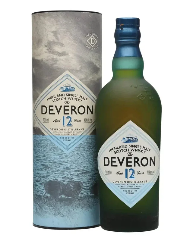 The Deveron 12 Year Old Highland Single Malt Scotch Whisky, 70 cl