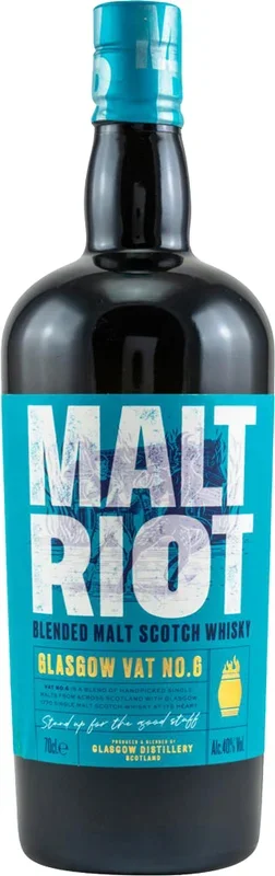 The Glasgow Malt Riot Vat #6 Blended Malt Whisky 700ml