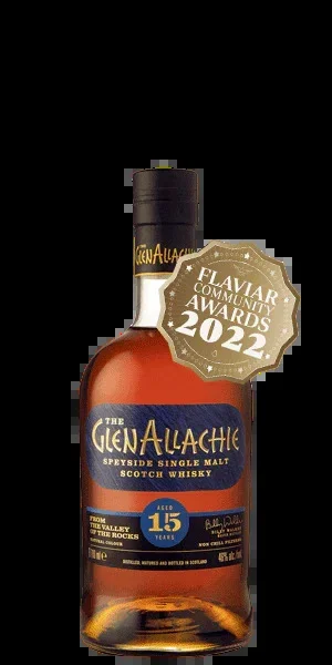 The GlenAllachie 15 Year Old Single Malt Scotch Whisky (700mL)