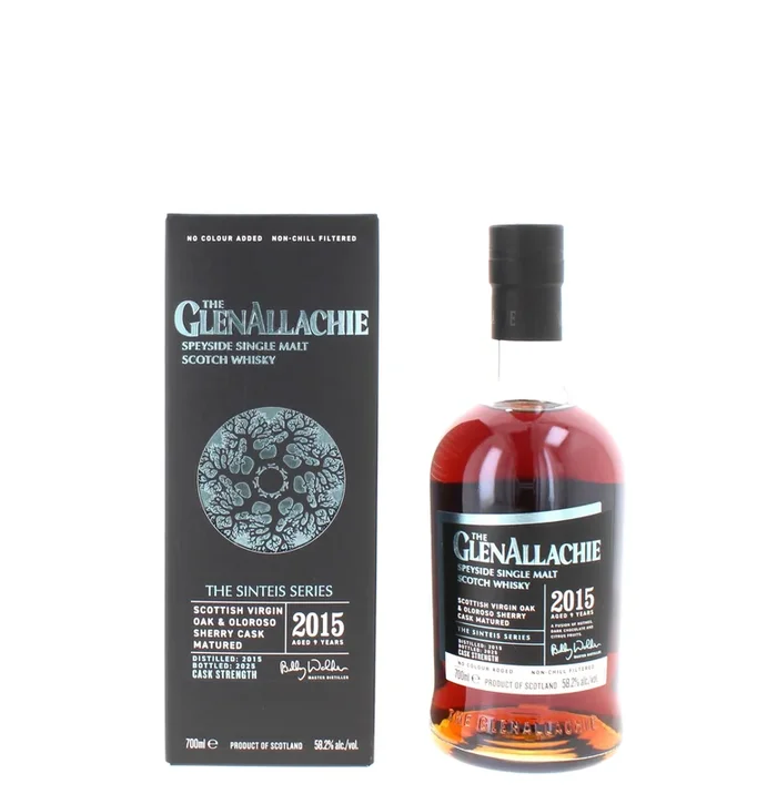 The Glenallachie 9 Year Old 2015 Sinteis Series Part 2 Cask Matured Single Malt – 70cl 58.2%