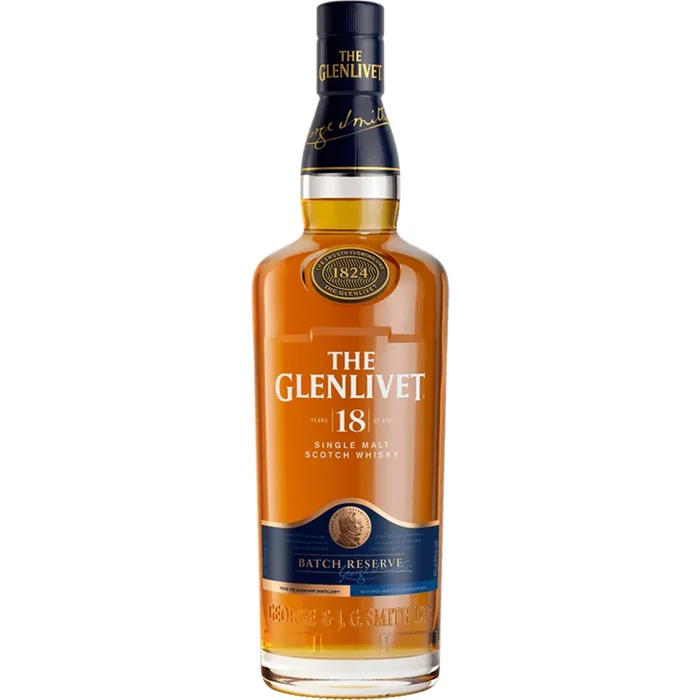 The Glenlivet Single Malt Scotch 18 Year Whiskey American Hogshead Single Cask Edition