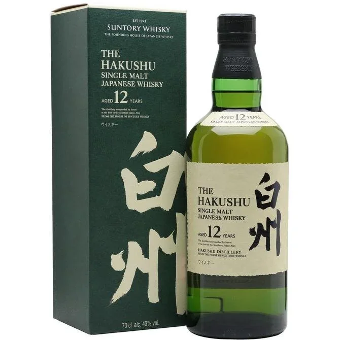 The Hakushu 12 Year Japanese Whisky 750ml