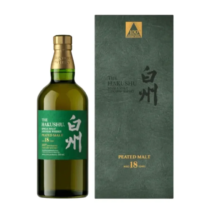 The Hakushu 18 Year Old 100th Anniversary Limited Edition Japanese Whisky 750ml