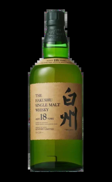 THE HAKUSHU WHISKY SINGLE MALT JAPAN 18YR 86PF 750ML