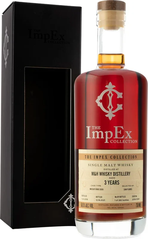 The ImpEx Collection Milk & Honey Whisky Distillery Single Malt Whisky 3 Year Old 750ml