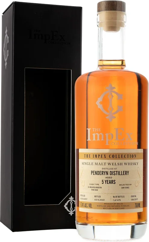 The ImpEx Collection Penderyn Distillery 5 Year Old 750ml