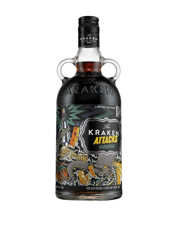 The Kraken Attacks Virginia Rum