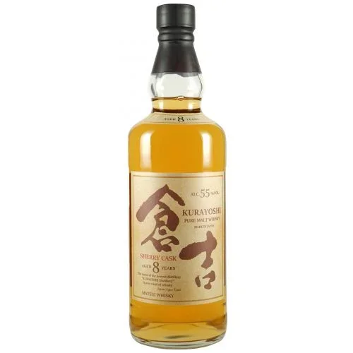 THE KURAYOSHI WHISKEY PURE MALT SHERRY CASK JAPAN 8YR 750ML